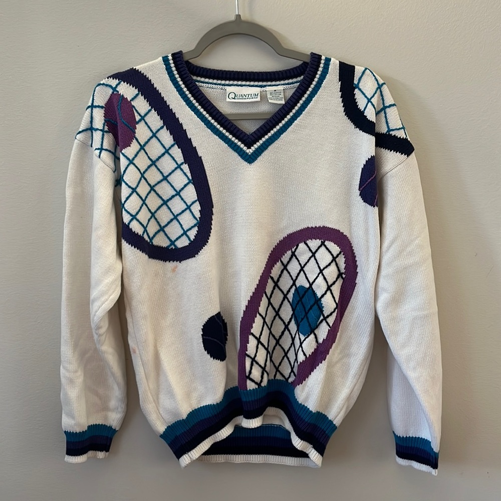 Vintage Tennis Sweater 🎾